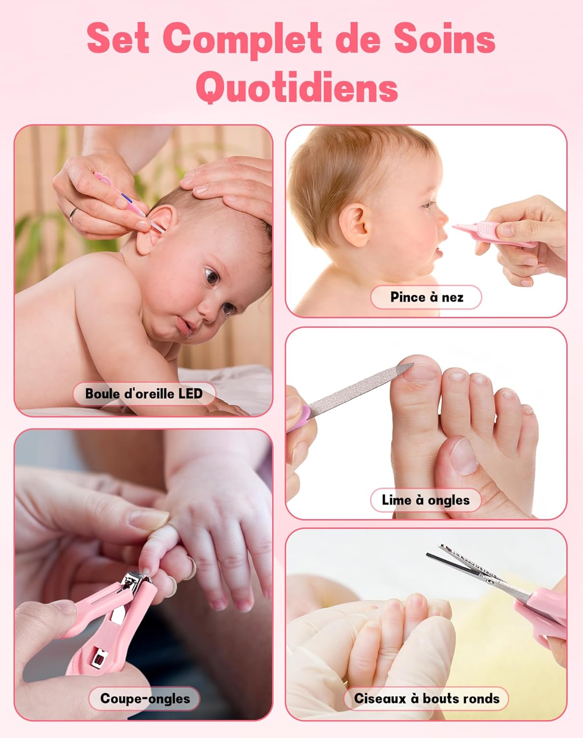 Kit de soins essentiels pour bébé Opération réussie