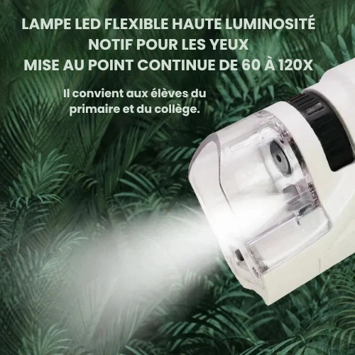 Kit de microscope de poche pour enfants