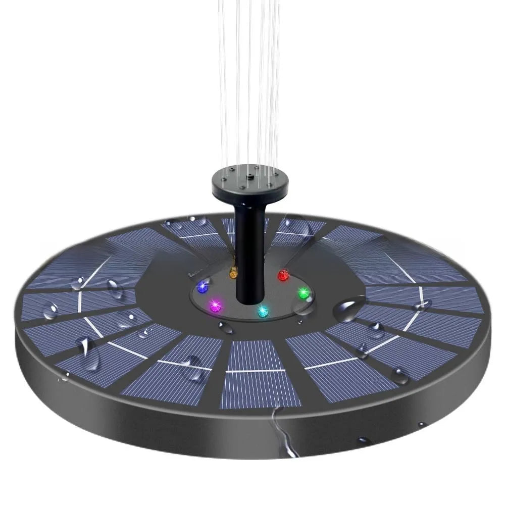 HydroBoom™ — Fontaine Solaire Flottante pour Jardin & Bassin