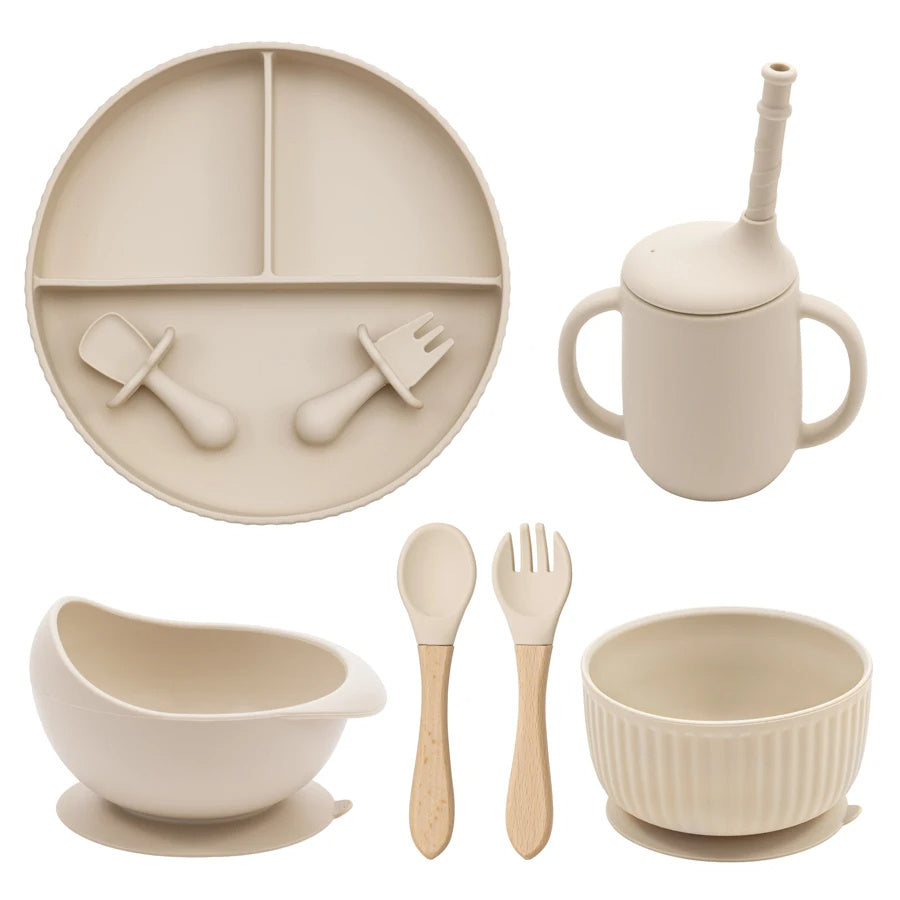 Vaisselle en silicone pour bébé