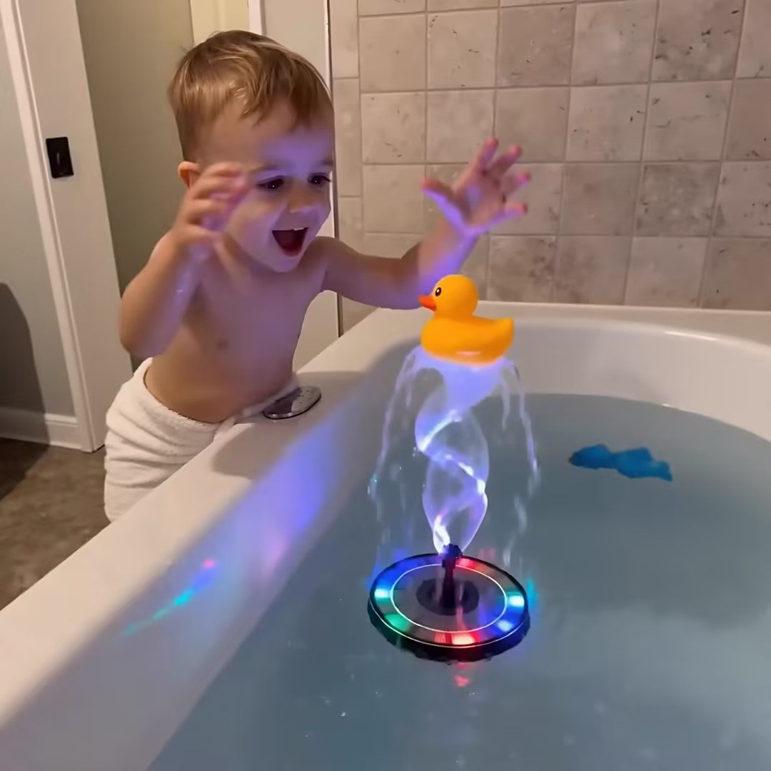 HydroBoom™ — Fontaine Solaire Flottante pour Jardin & Bassin