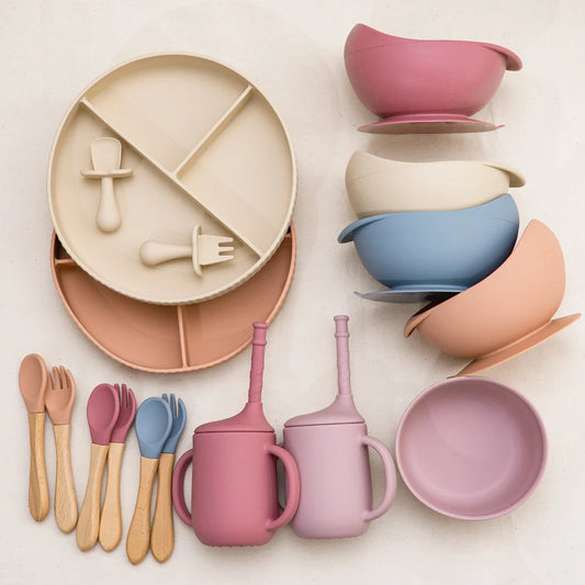 Vaisselle en silicone pour bébé