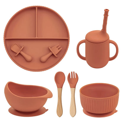 Vaisselle en silicone pour bébé
