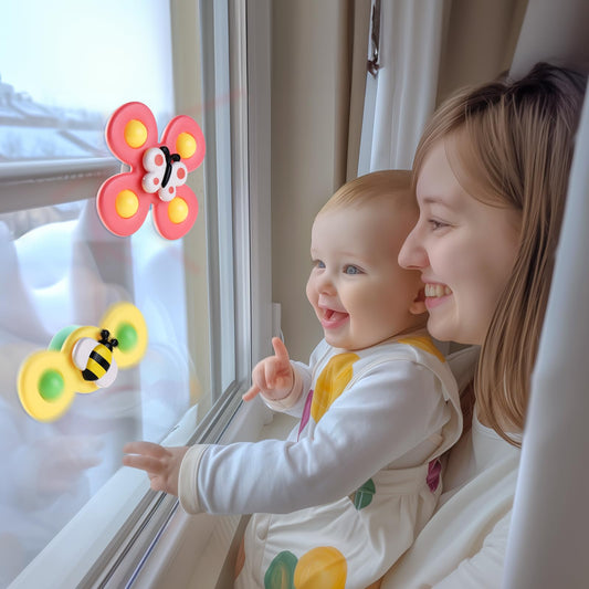 Baby Spinner - Jouet d'éveil rotatif