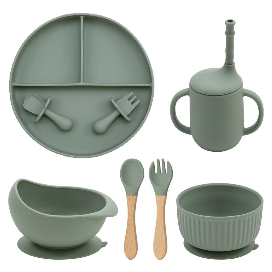 Vaisselle en silicone pour bébé