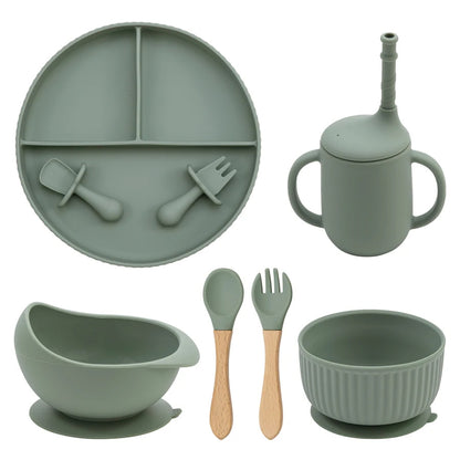 Vaisselle en silicone pour bébé