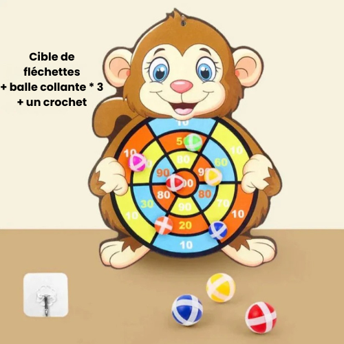 Cible de fléchettes Sticky Ball