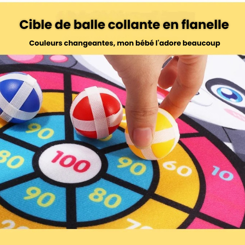 Cible de fléchettes Sticky Ball