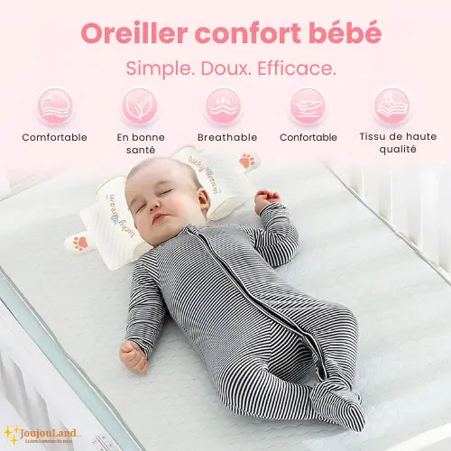 Oreiller Façonneur Confort Tête Bébé JoujouLand