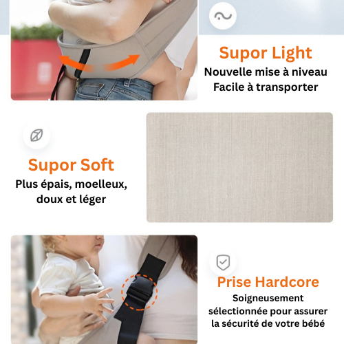 Porte-bébé souple universel Opération réussie