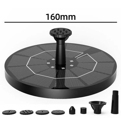 HydroBoom™ — Fontaine Solaire Flottante pour Jardin & Bassin