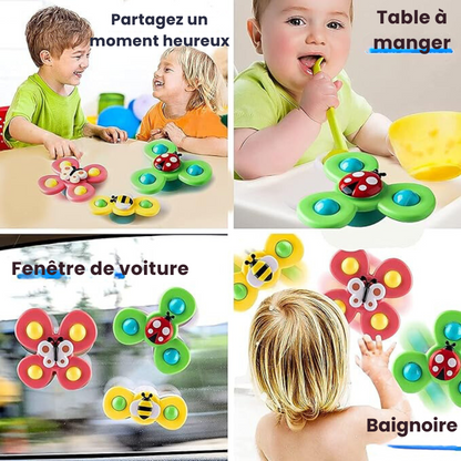 Baby Spinner - Jouet d'éveil rotatif