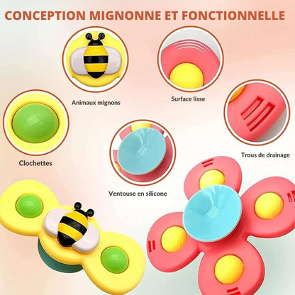 Baby Spinner - Jouet d'éveil rotatif