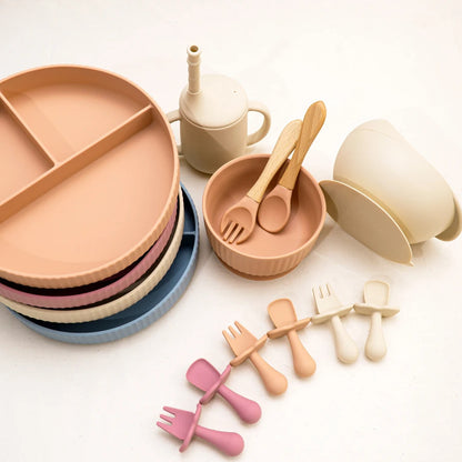 Vaisselle en silicone pour bébé
