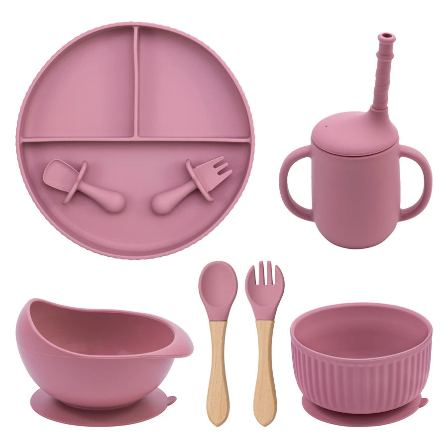 Vaisselle en silicone pour bébé