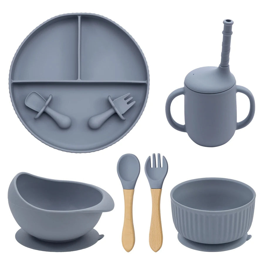 Vaisselle en silicone pour bébé
