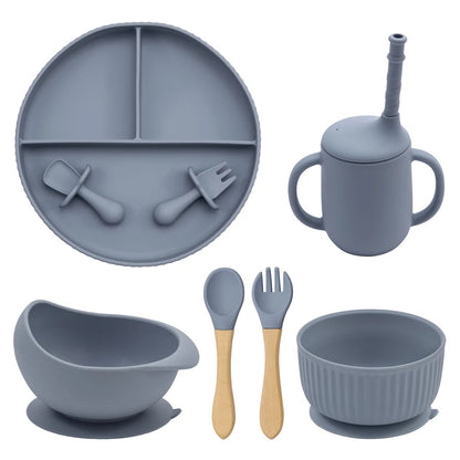 Vaisselle en silicone pour bébé