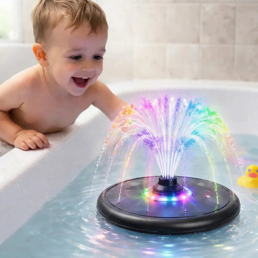 HydroBoom™ — Fontaine Solaire Flottante pour Jardin & Bassin