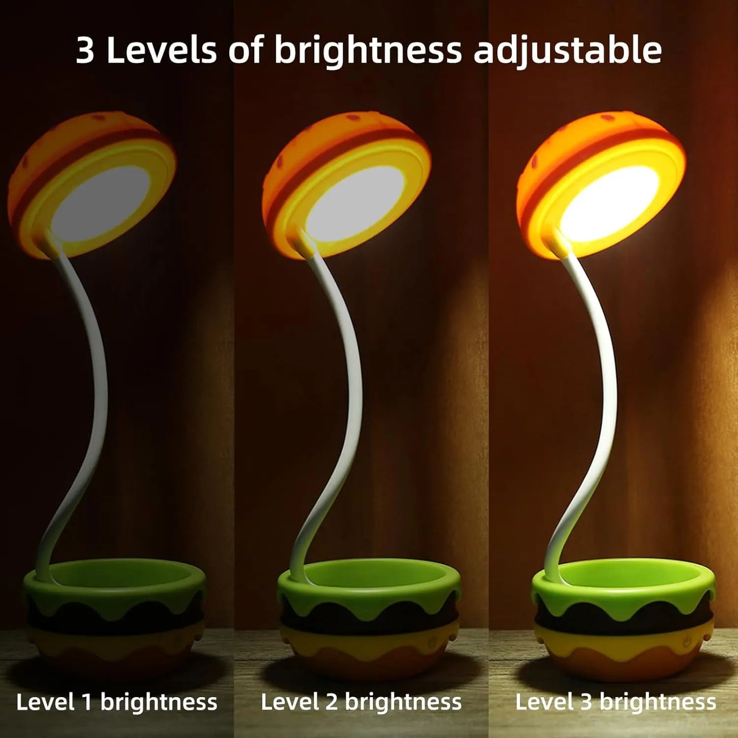 Lampe Burger Rechargeable Kawaii JoujouLand